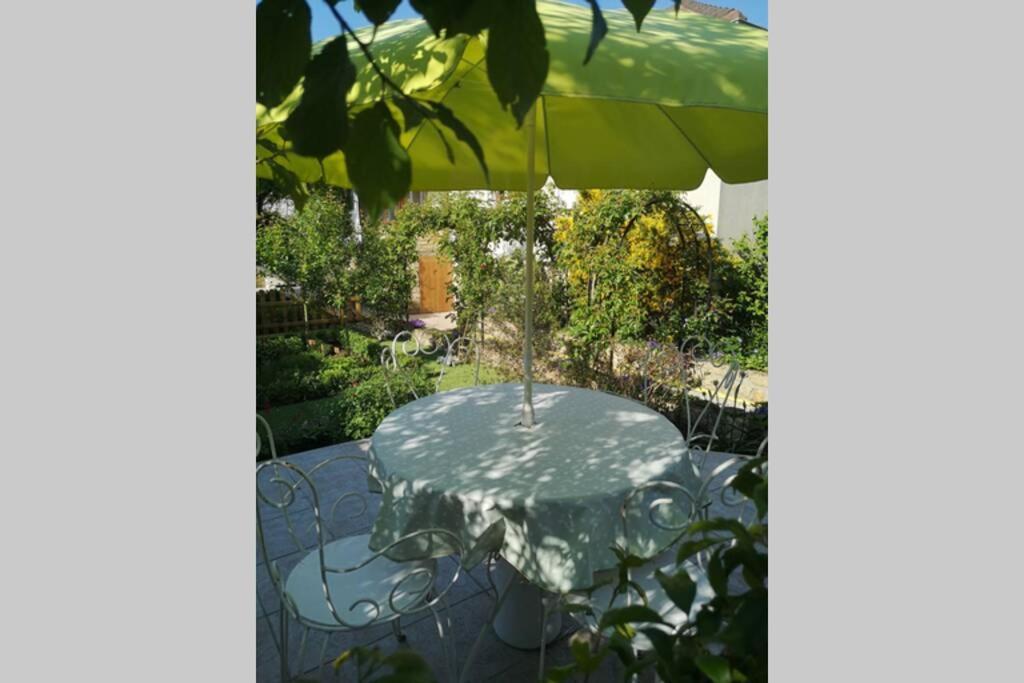 La Roseliere Maison Plain Pied Confortable Belle Decoration Jardin Magnifique 10 Mn A Pied Centre Ville Bayeux Proche Plages Du Debarquement Zewnętrze zdjęcie